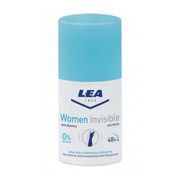 Lea mujer invisible desodorante roll-on aloe vera 50ml