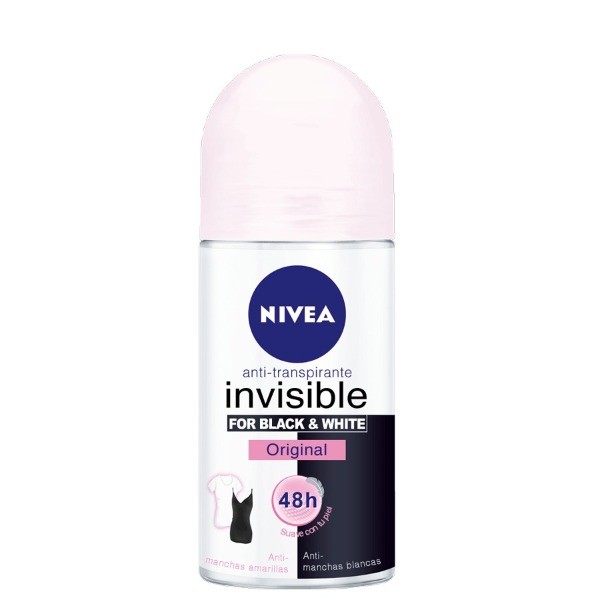 Nivea  deo Invisible for black  & white 50 ml