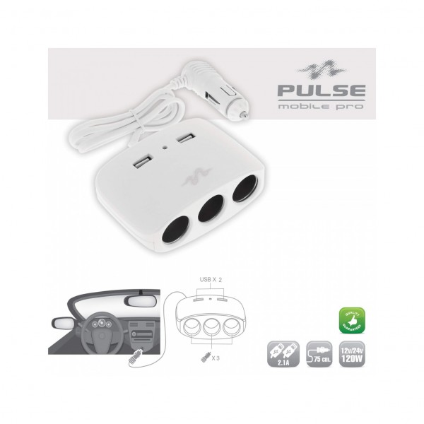 Multiconexion de tres salidas + 2 USB - ES - MLS511W
