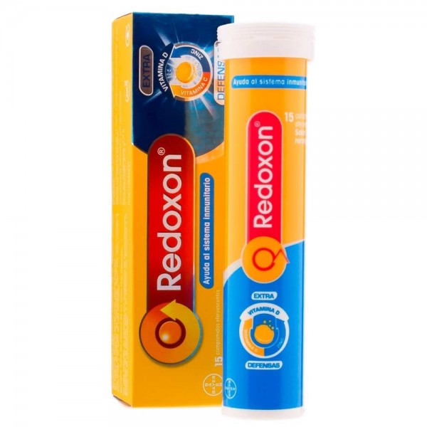 Redoxon Extra Defensas Vitamina C+ Zinc 15 Comp Sabor Narana