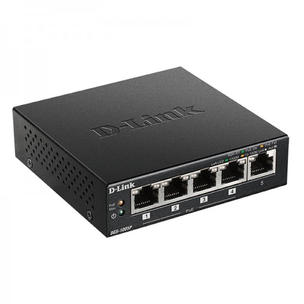 D-link dgs-1005p switch 5xgb 4xpoe