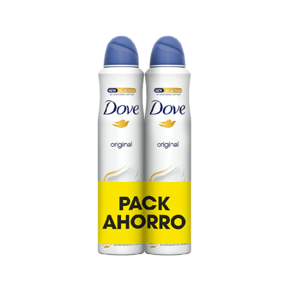 Dove desodorante spray Original 2x200ml PACK AHORRO